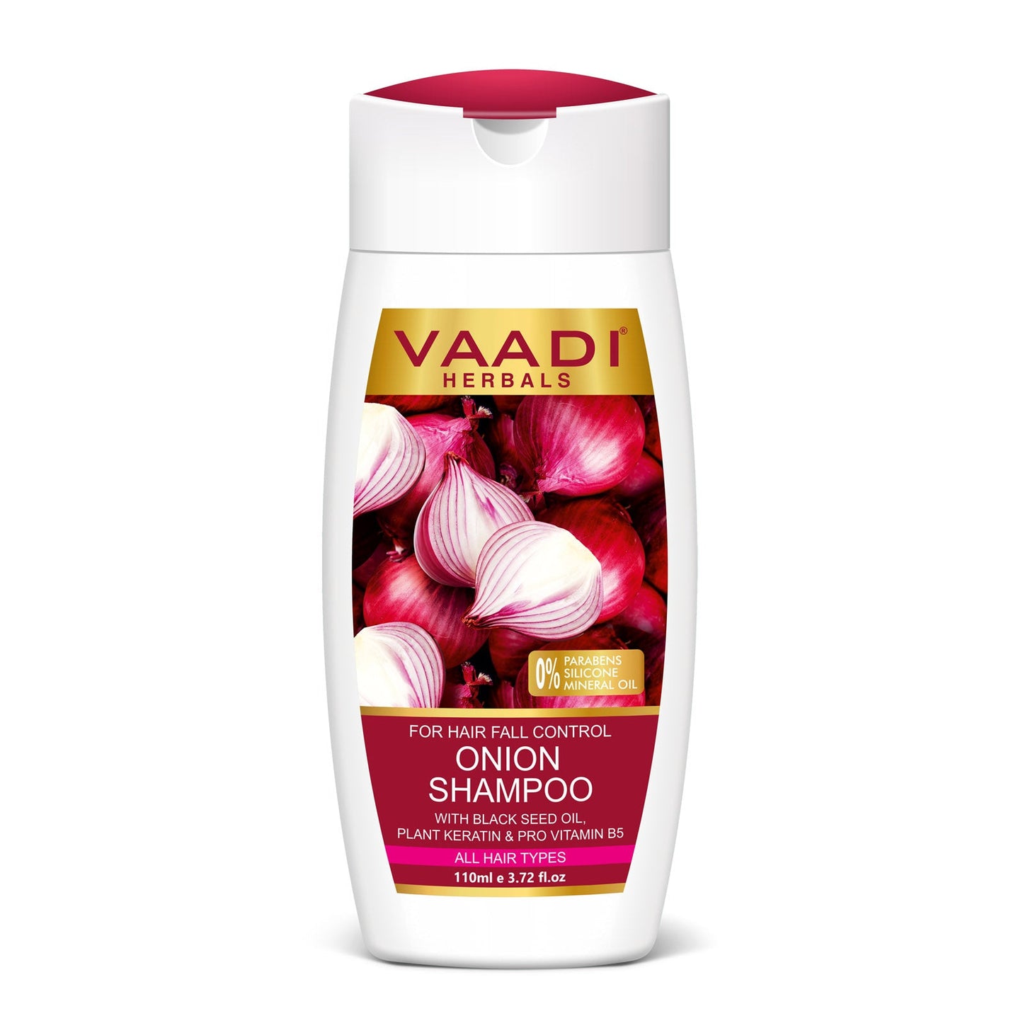 Onion Shampoo With Conditioner For Hair Fall Control (110 ml X 2)