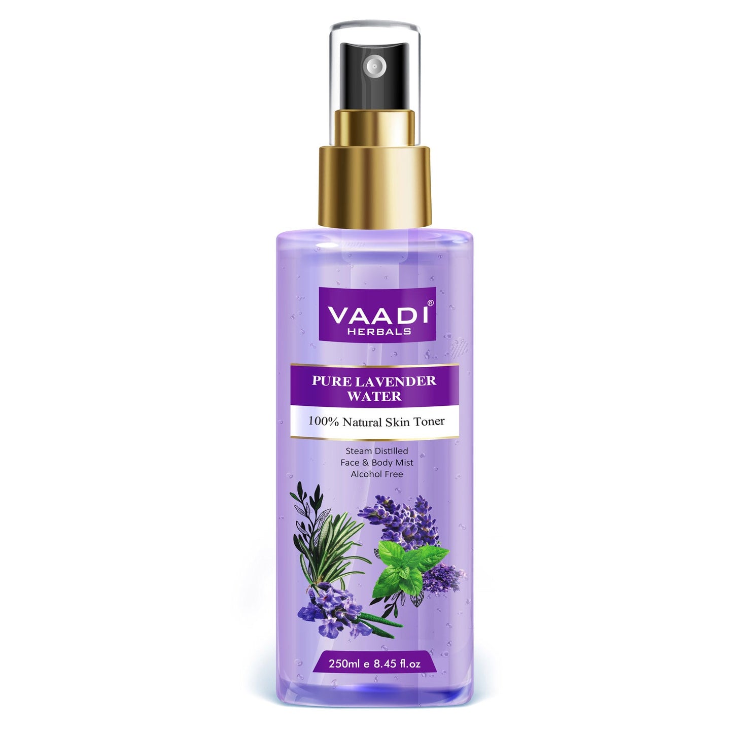 Lavender Water -100% Natural & Pure Skin Toner (250 ml)