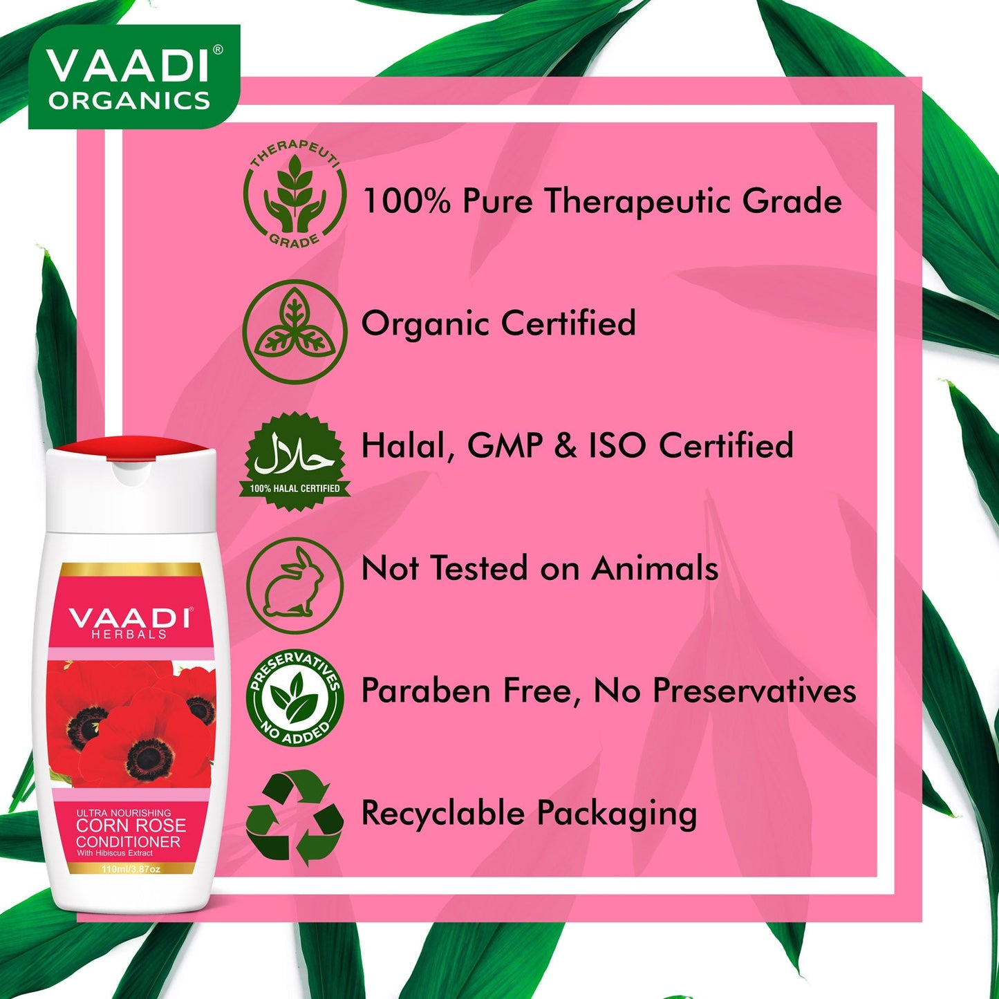 Corn Rose Conditioner With Hibiscus Extract (110 ml)