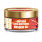 Saffron Skin Whitening Massage Gel with Basil Oil & Shea Butter - Improves Complexion - Reduces Puffiness (50 gms/2 oz)