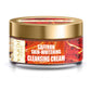 Saffron Skin Whitening Cleansing Cream with Basil Oil & Shea Butter - Improves Complexion - Reduces Puffiness, Marks & Spots (50 gms/2 oz)