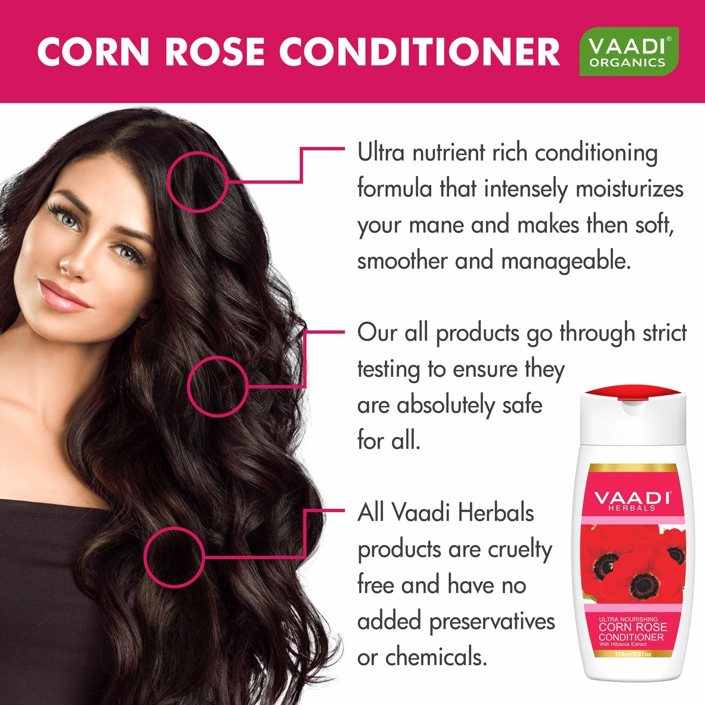 Dandruff Defense Lemon Shampoo with Corn Rose Conditioner (110 ml x 2)