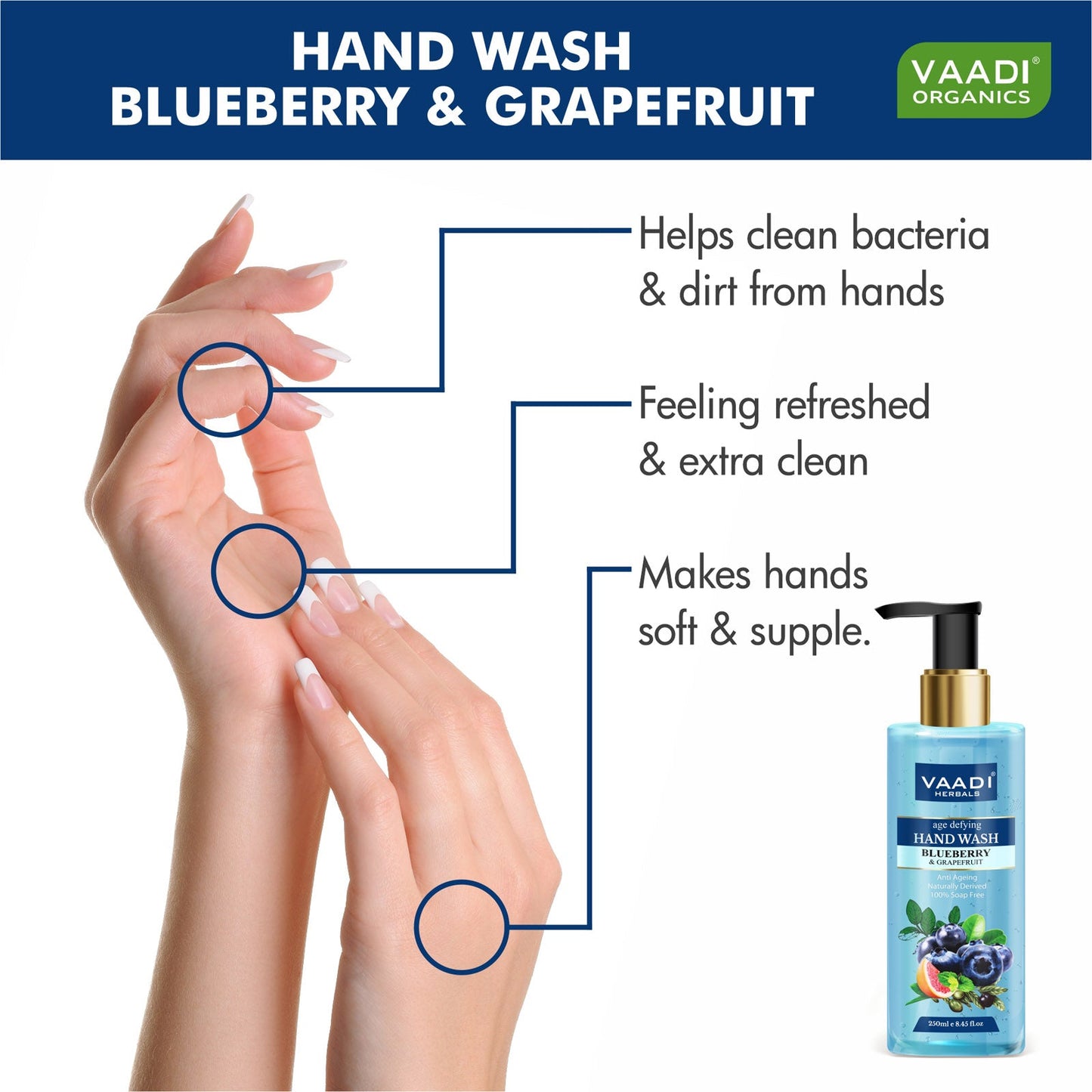 Age Defying Blueberry & Grapefruit Hand Wash (250 ml)