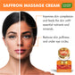 SAFFRON SKIN WHITENING MASSAGE CREAM WITH SHEA BUTTER & SWEET BASIL OIL (25 Gms)