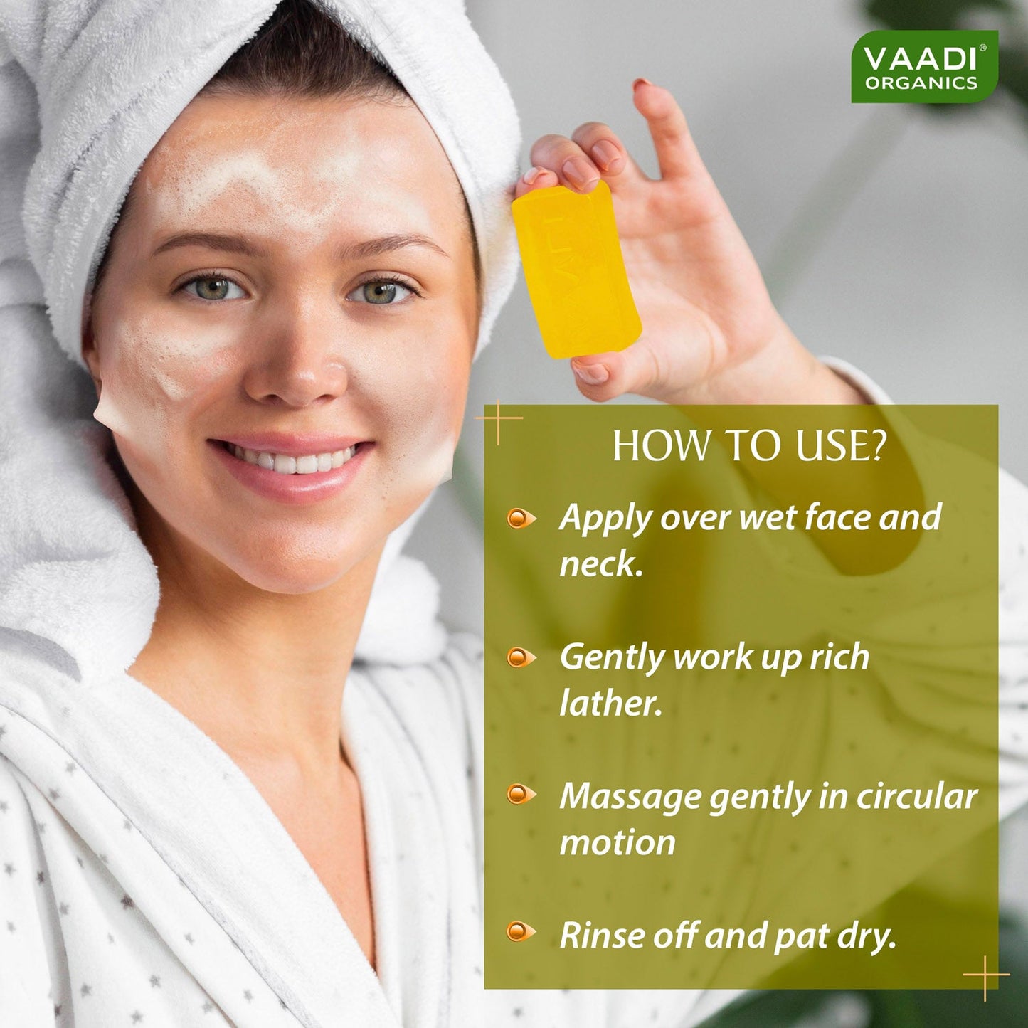 Olive Facial Bar with Cane Sugar Extract (25 gms)