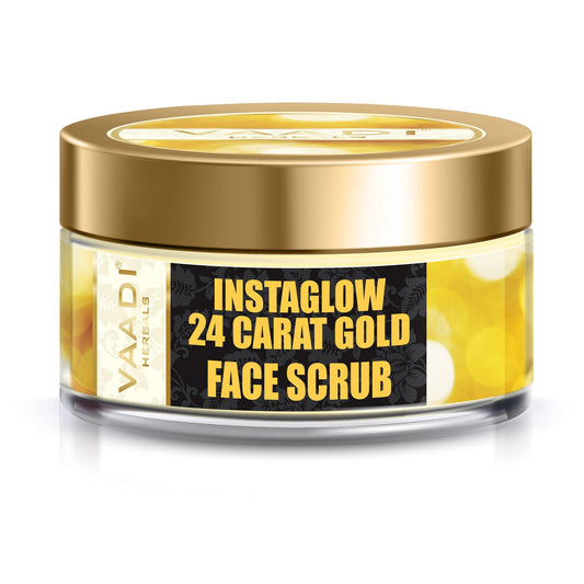 24 Carat Gold Scrub - Sandalwood & Turmeric (50 gms)