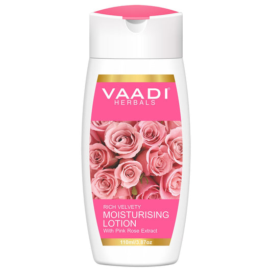 Moisturising Lotion With Pink Rose Extract (110 ml)