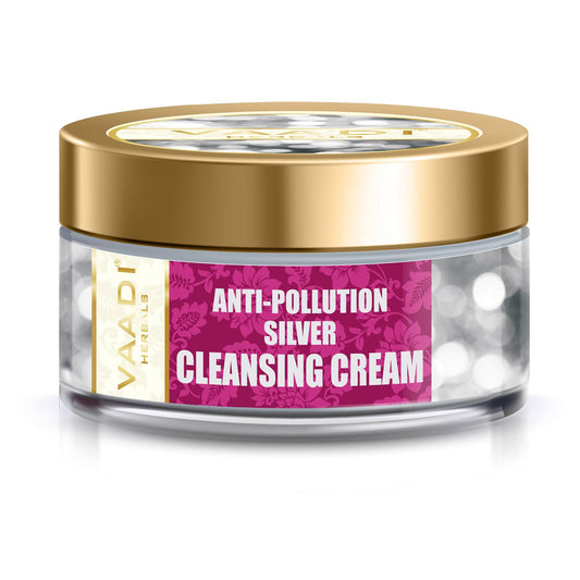 Silver Cleansing Cream - Pure Silver dust & Sandalwood Oil (50gms)