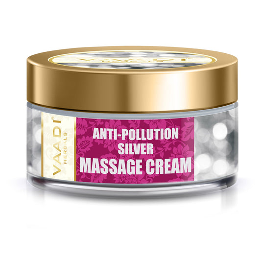Silver Massage Cream - Pure Silver dust & Rosemary Oil (50 gms)