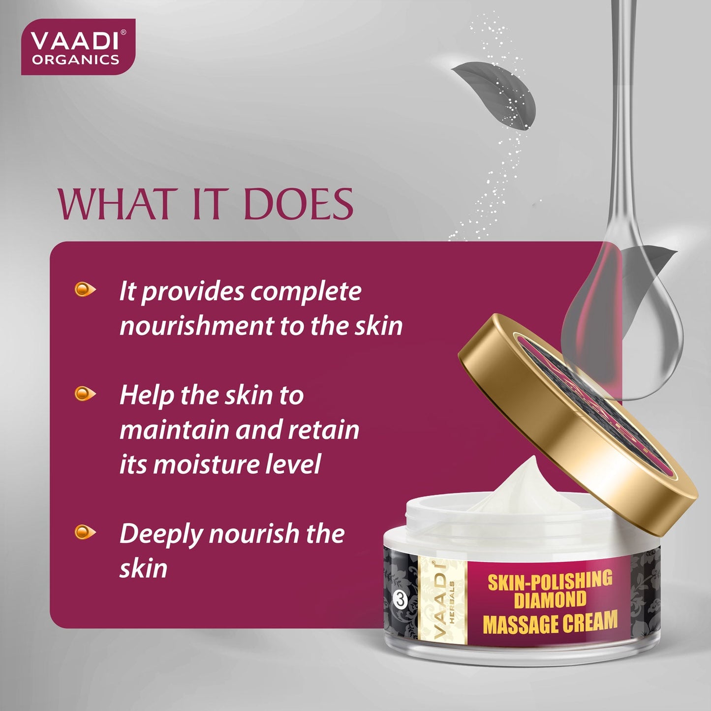 Skin-Polishing Diamond Massage Cream (50 gms)
