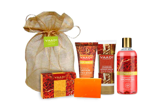 Luxurious Saffron - Skin Whitening Set (555 gms)